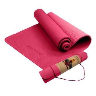 Health and Fitness Extra Thick Yoga Mat 8mm (Pink)