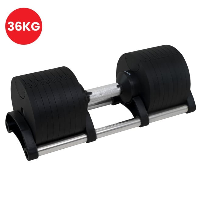 Powertrain Eon Dial-Up 36KG Adjustable Dumbbell Image 6