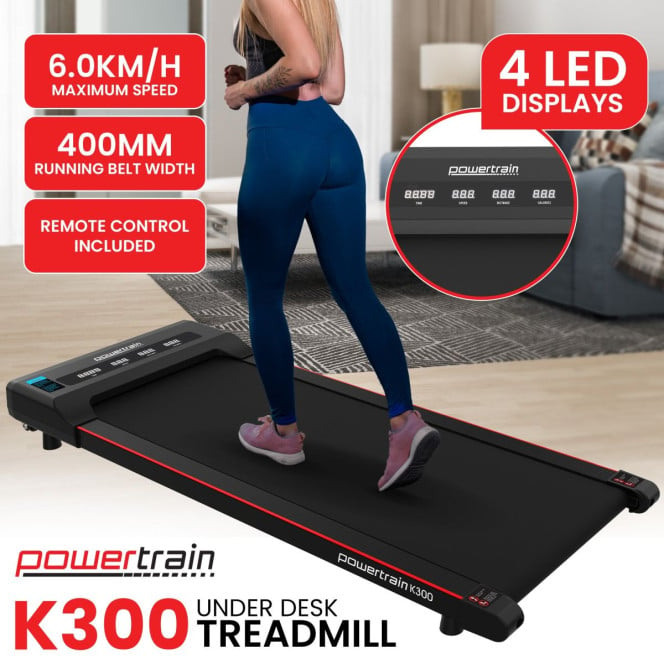 Powertrain K300 Electric Walking Pad Under Desk Treadmill Image 2