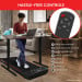 Powertrain K300 Electric Walking Pad Under Desk Treadmill Image 9 thumbnail