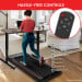 Powertrain K400 Electric Under Desk Treadmill Walking Pad Foldable Handrail Image 10 thumbnail