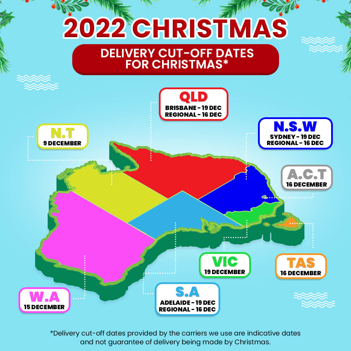 2022 Christmas Cutoff Dates Powertrain Australia