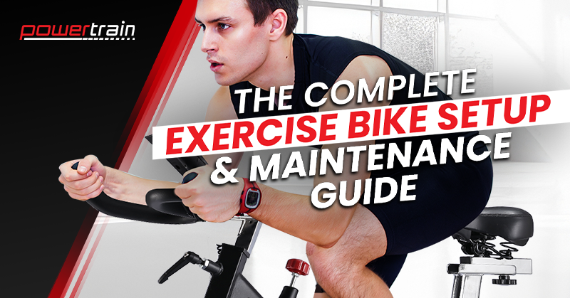 The Complete Exercise Bike Setup and Maintenance Guide A man doing an exercise bike
